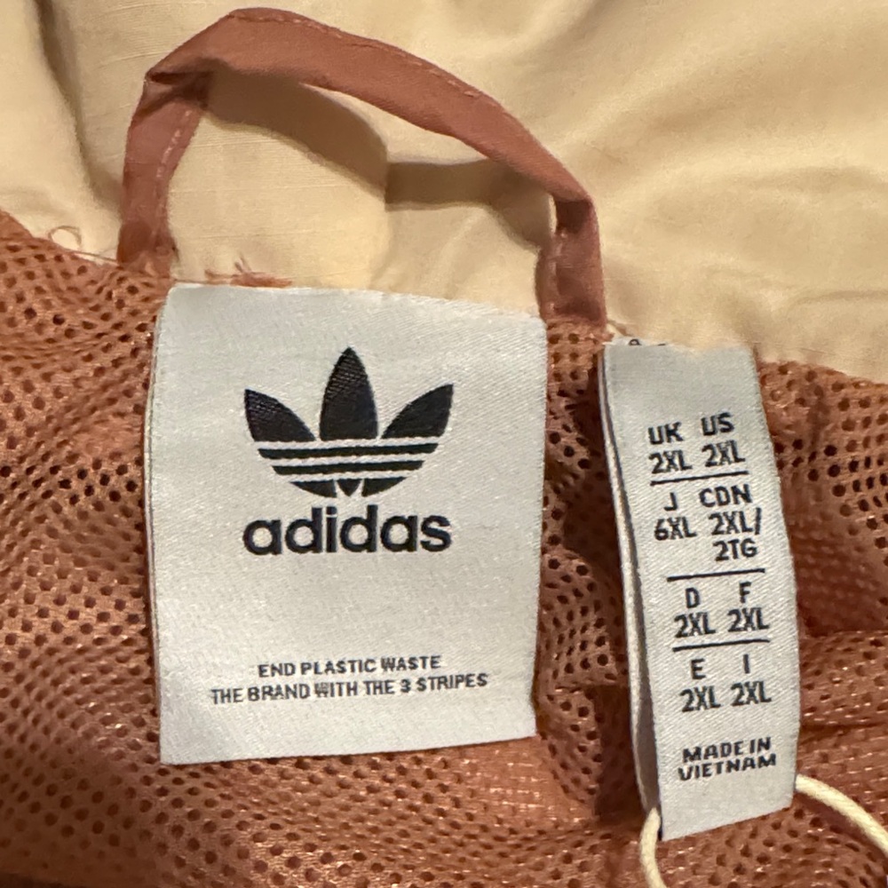 Adidas Original Men 2XL Windbreaker - Picture 2 of 9